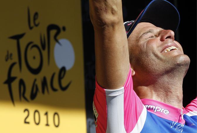 Il Tour de France 2010 segna la sua migliore performance alla corsa a tappe francese: vince due tappe (la prima e la quarta), e arriva a Parigi indossando la maglia verde, leader della classifica a punti 